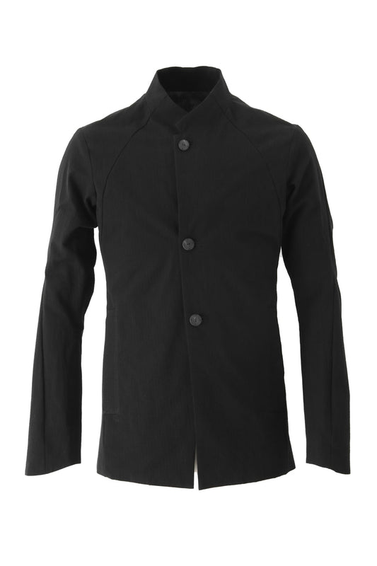 Jacket Cotton Linen Rip Stop Black