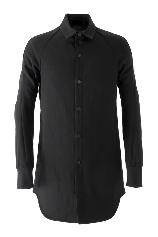 Long Shirt Triple Crepe Cotton