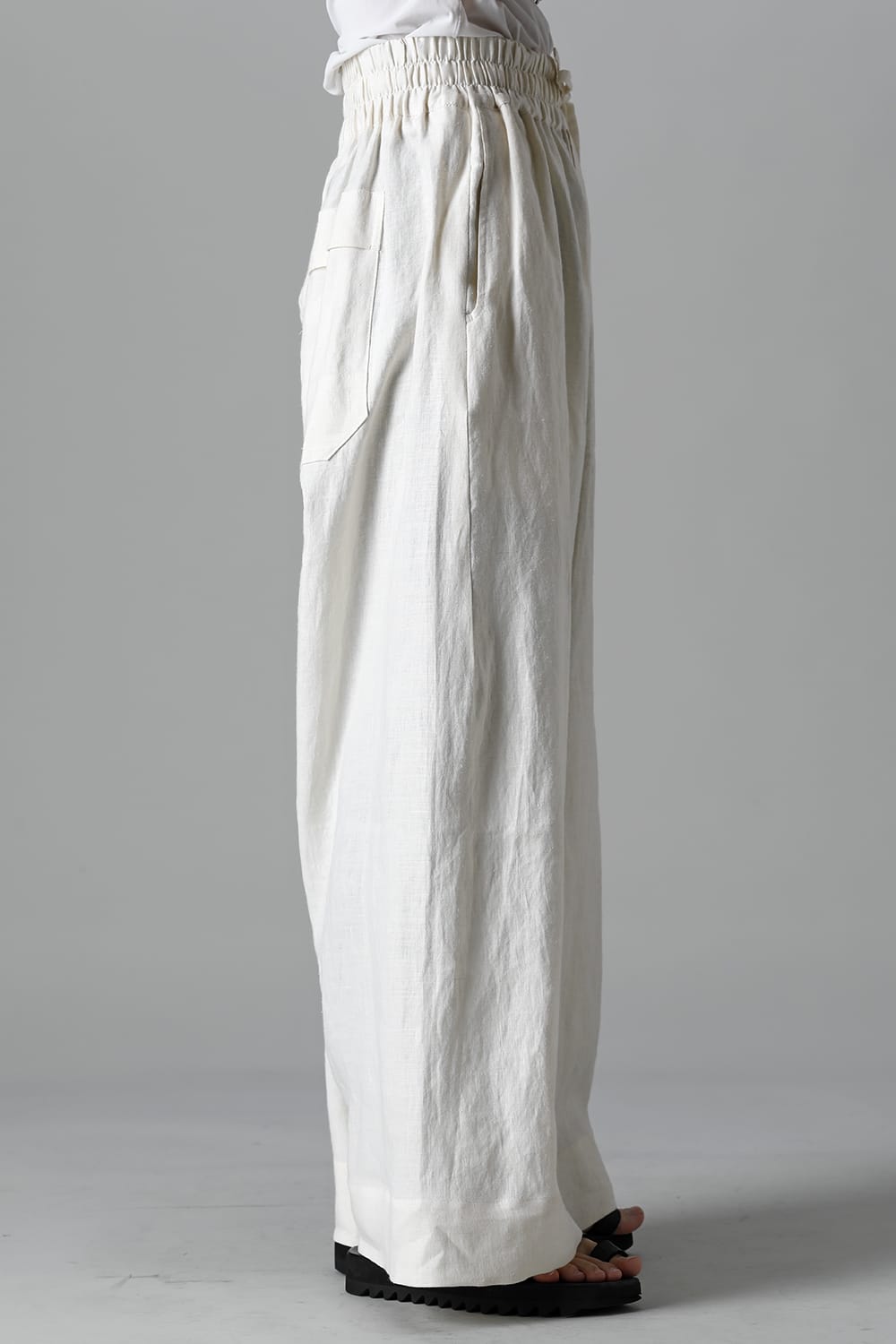 TROUSERS#69 KINARI HEMP SHIRTING