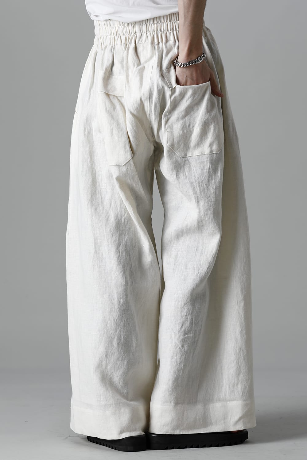 TROUSERS#69 KINARI HEMP SHIRTING