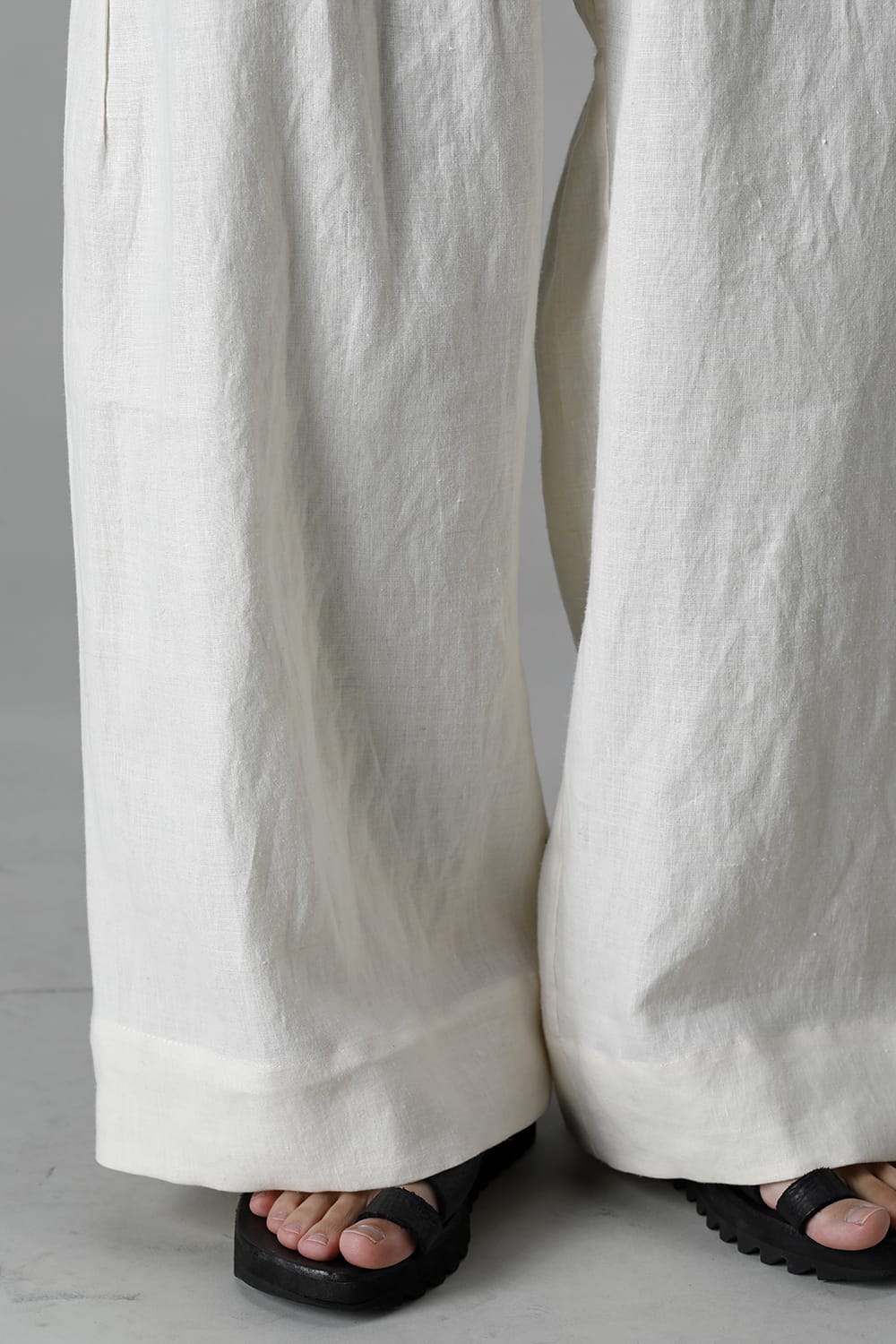 TROUSERS#69 KINARI HEMP SHIRTING