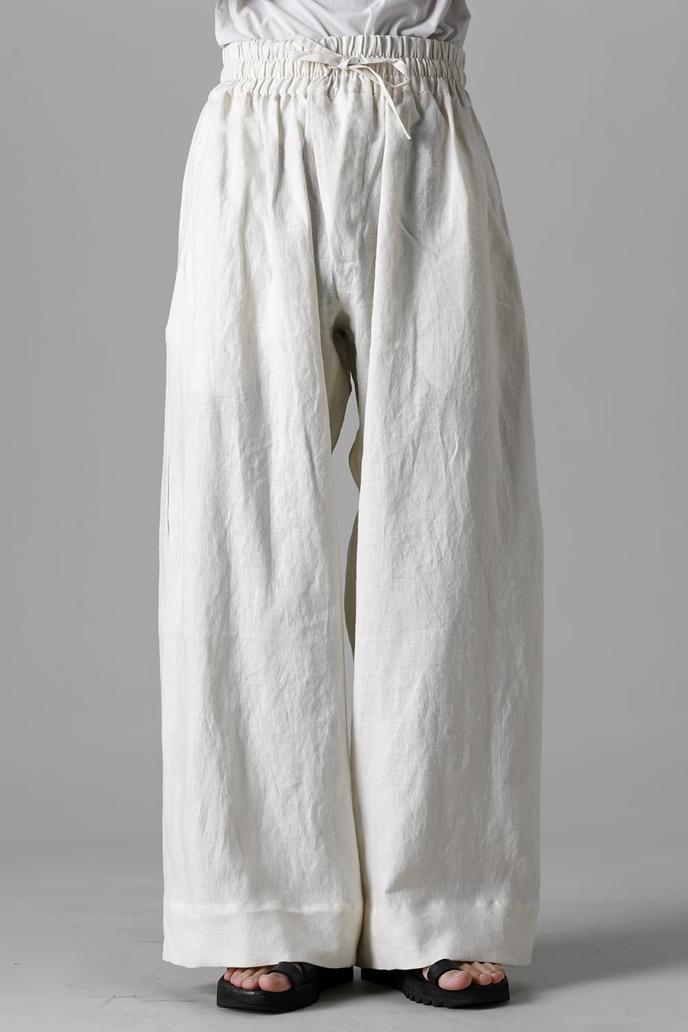 TROUSERS#69 KINARI HEMP SHIRTING