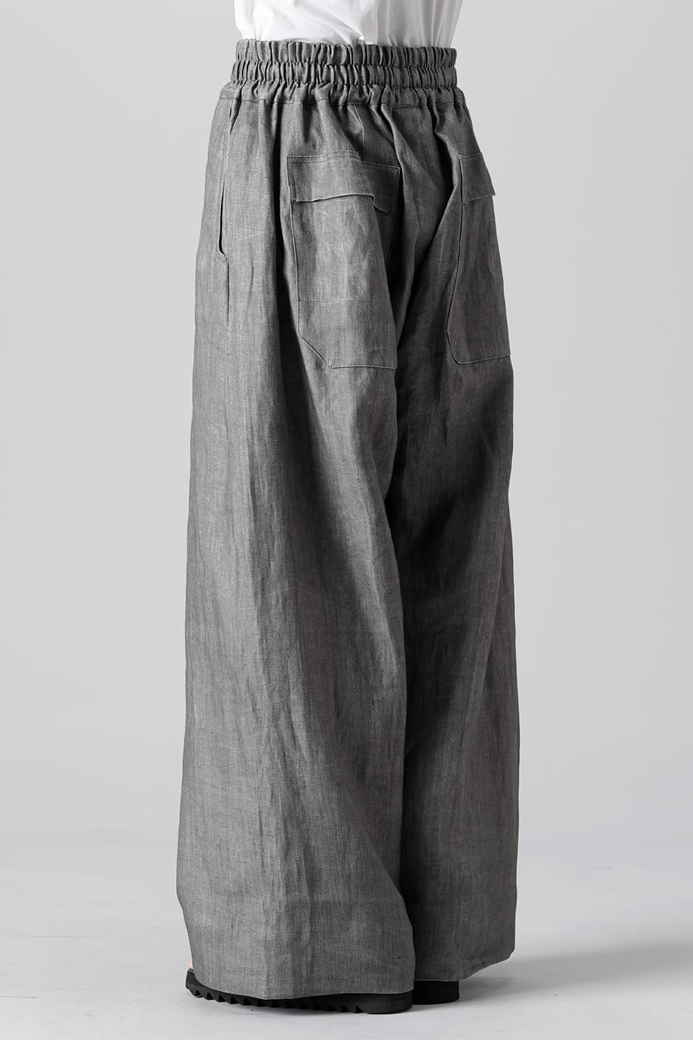 TROUSERS#69 SUMI LINEN TWILL