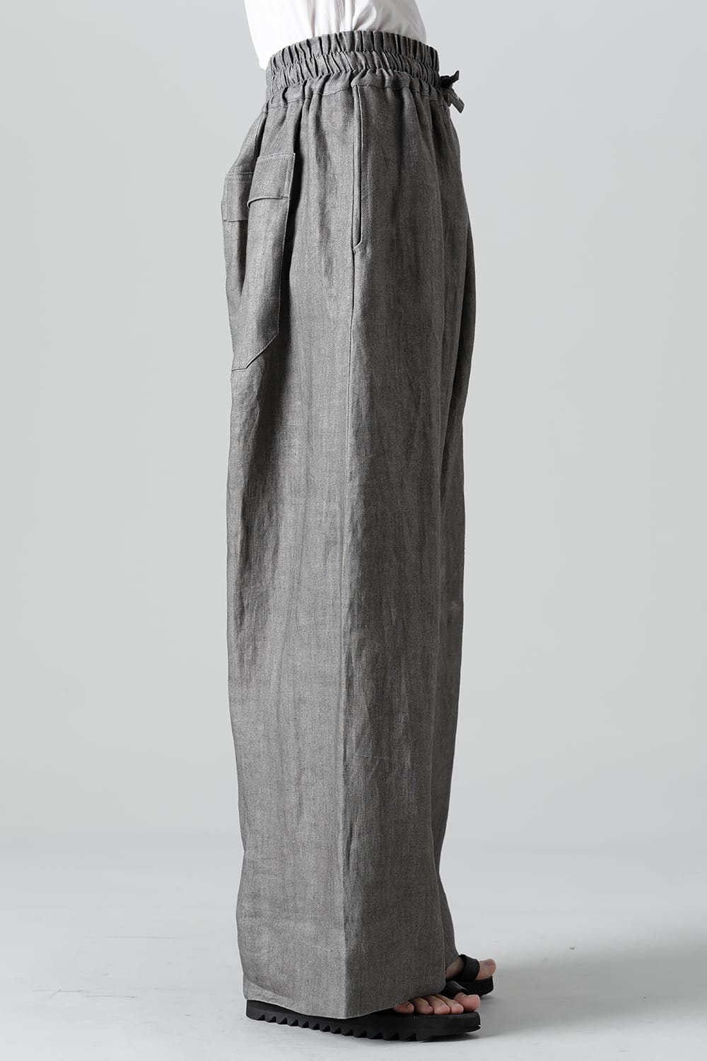 TROUSERS#69 SUMI LINEN TWILL