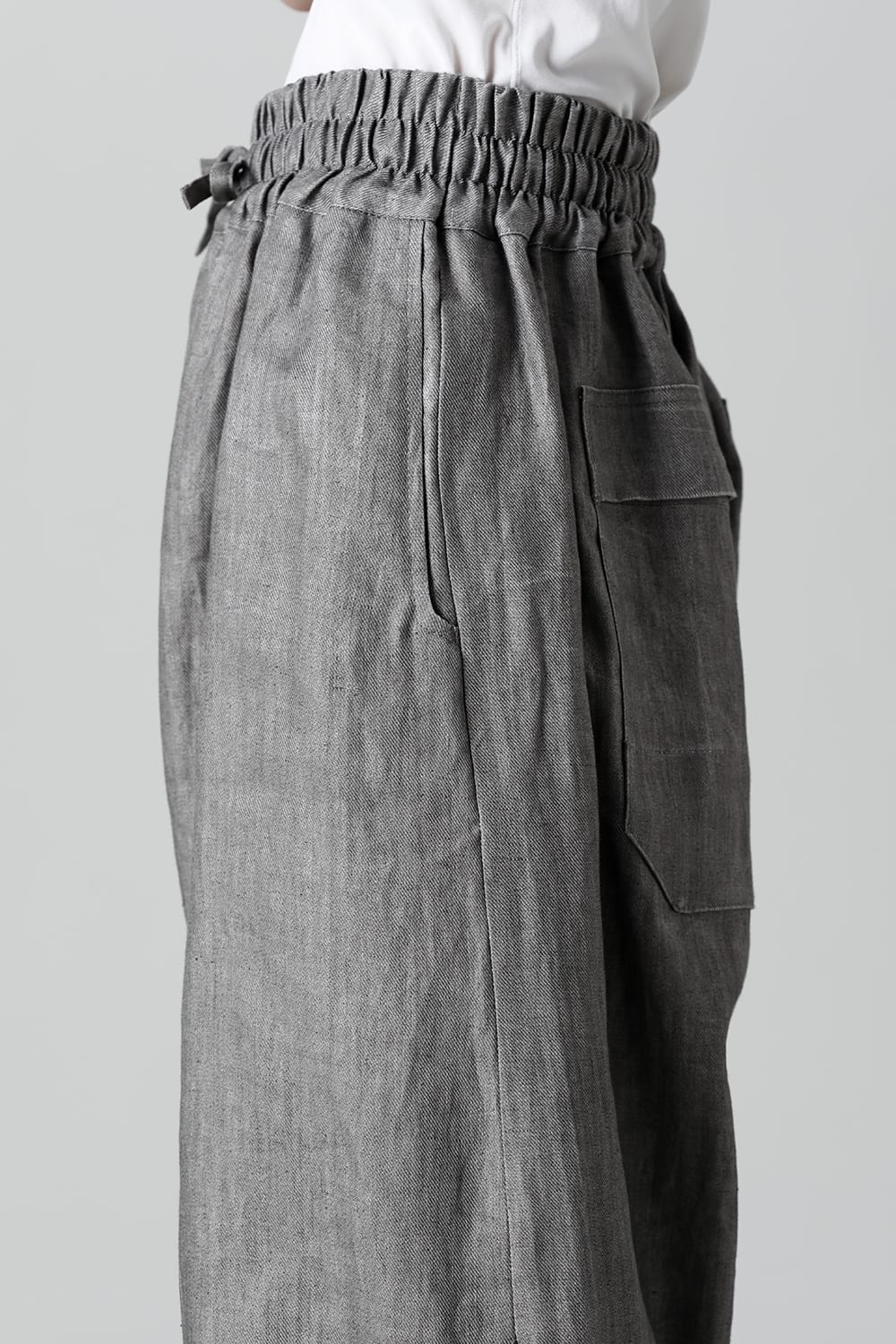 TROUSERS#69 SUMI LINEN TWILL