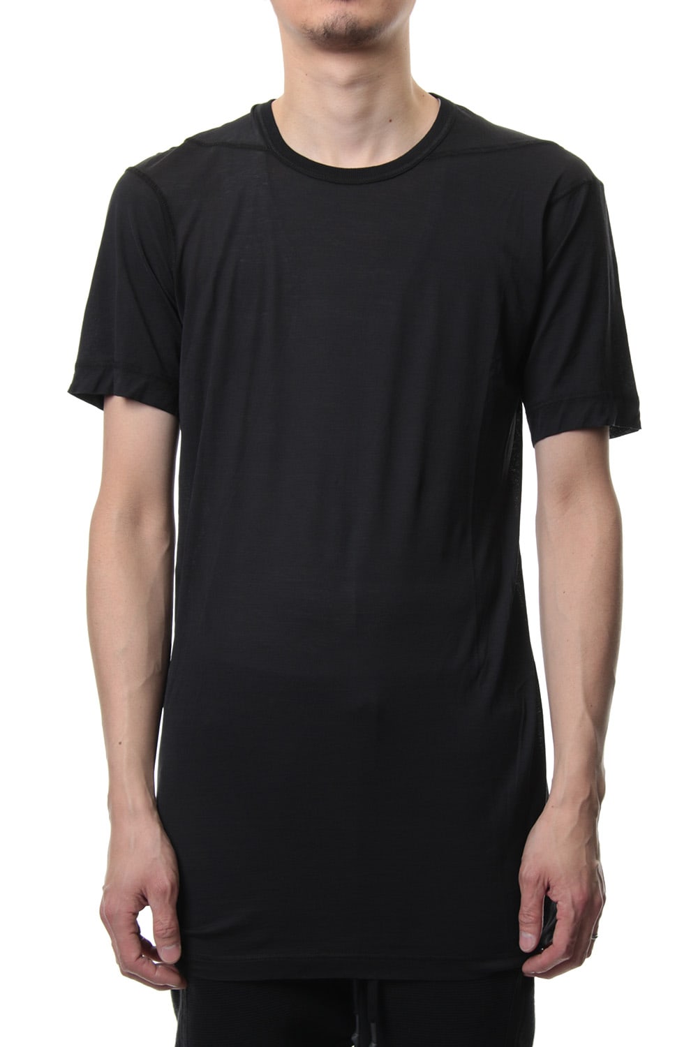 Lock stitch T-shirt (Black)
