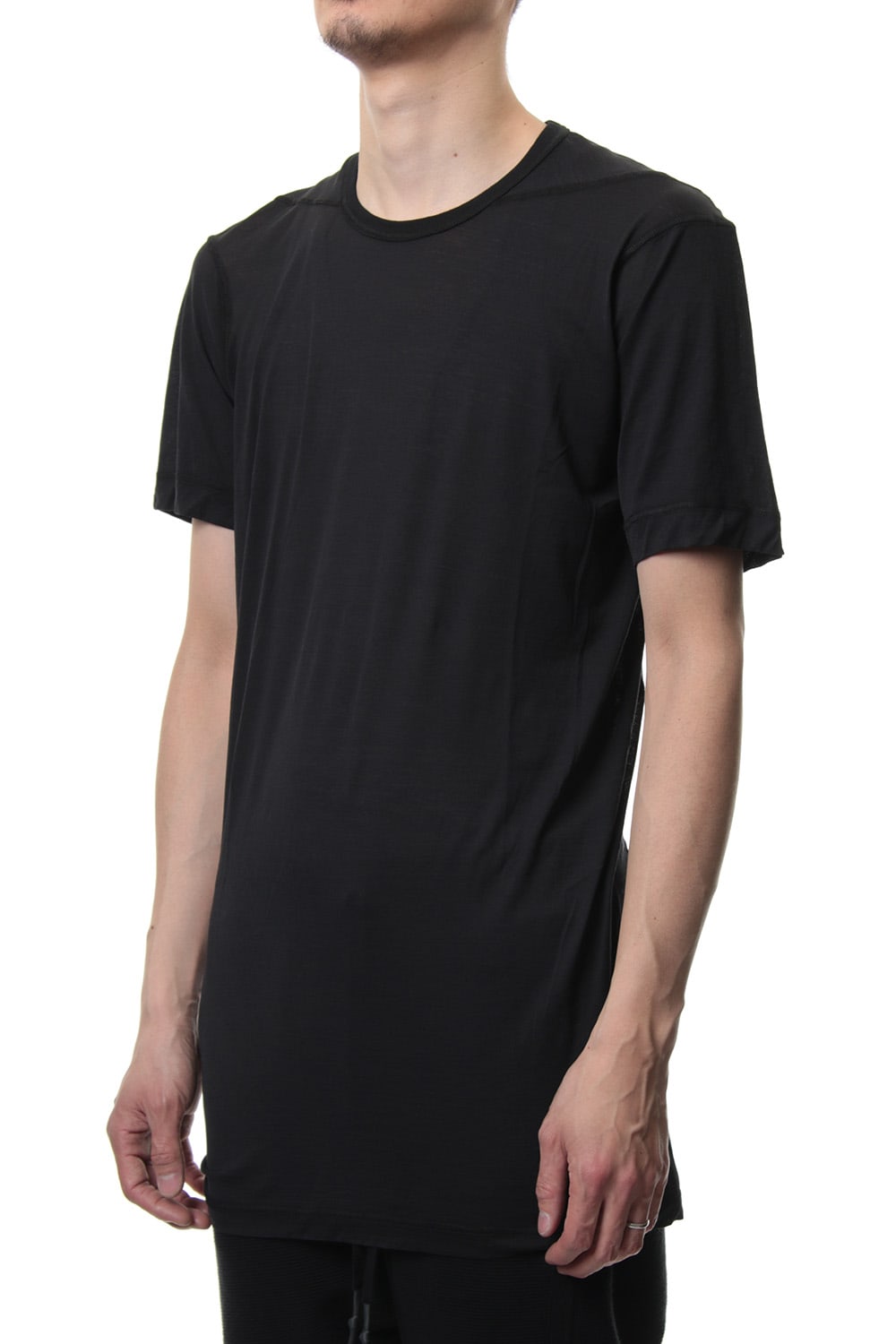 Lock stitch T-shirt (Black)