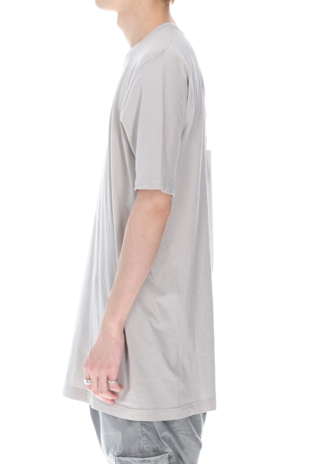 TS5 BASIC T-SHIRT-Light Gray Dye