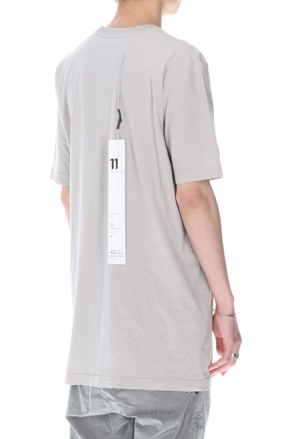 TS5 BASIC T-SHIRT-Light Gray Dye