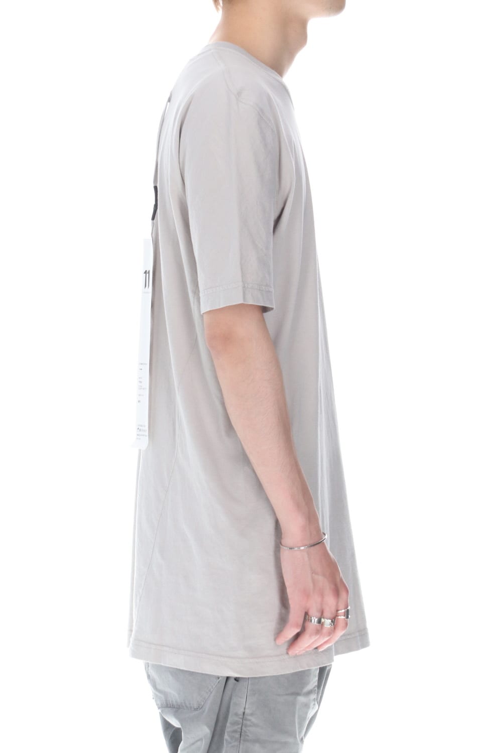 TS5 BASIC T-SHIRT-Light Gray Dye