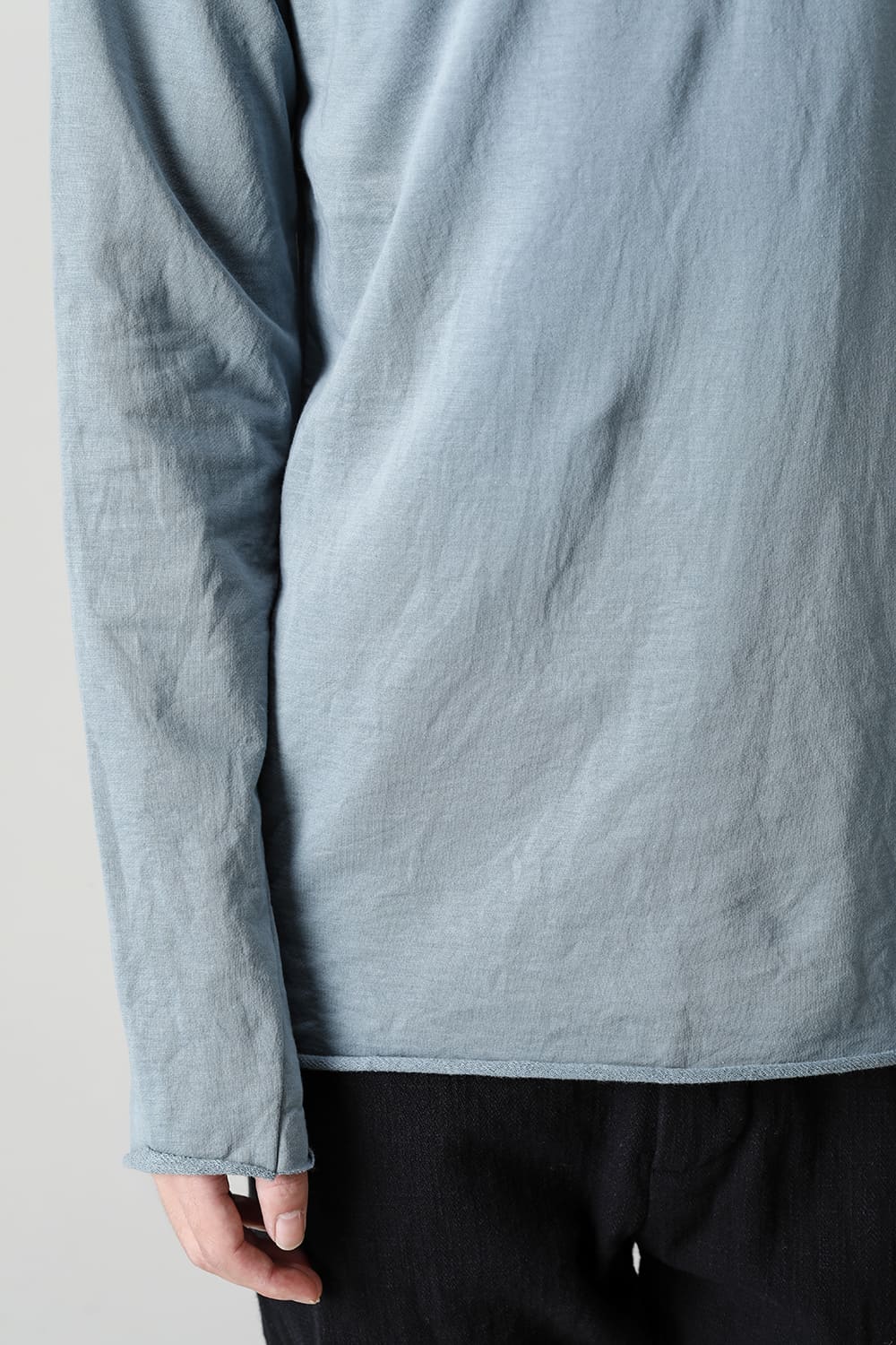 Cotton Bottleneck Blue.Gray