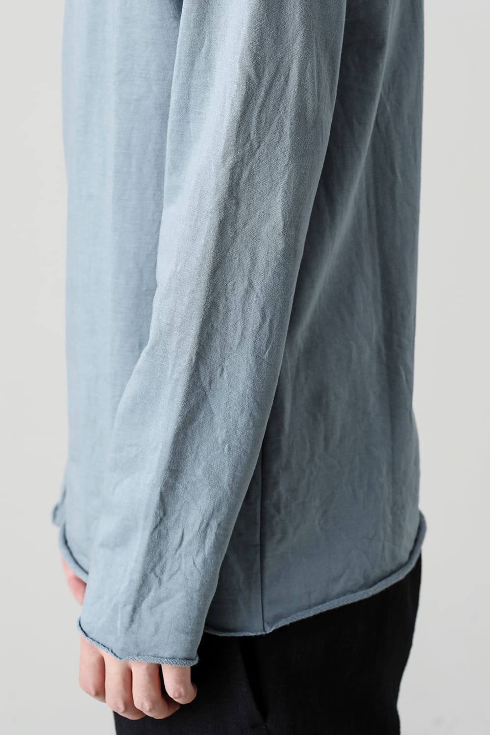 Cotton Bottleneck Blue.Gray