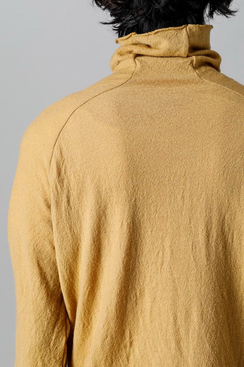 Wool Georgette Bottleneck Mustard