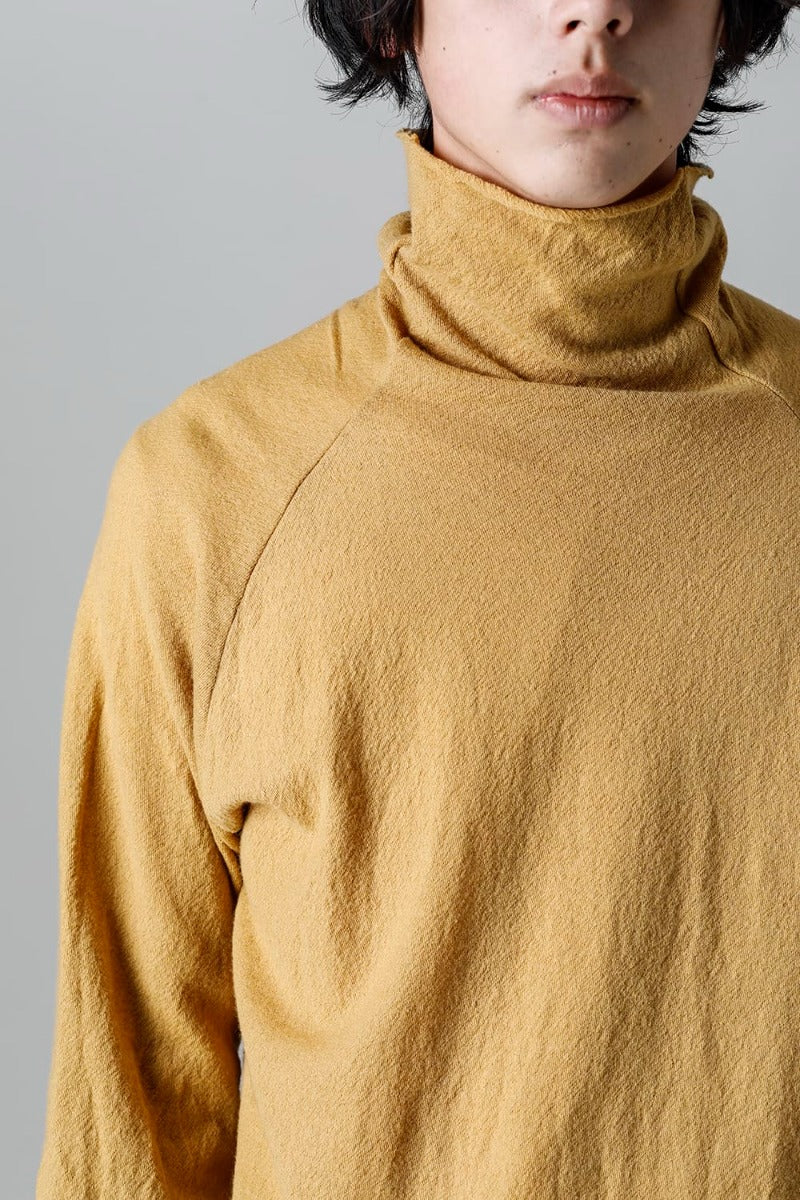 Wool Georgette Bottleneck Mustard