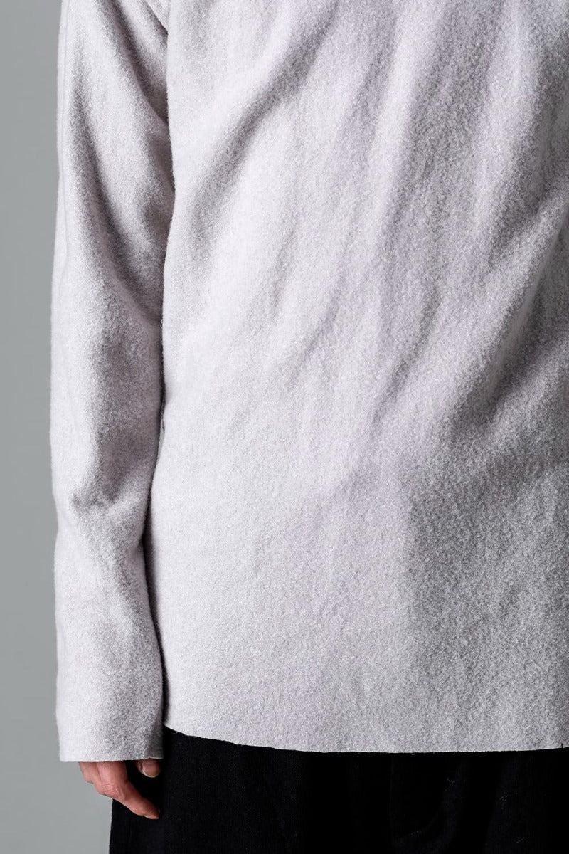 Pile Bottle Neck L/S Beige