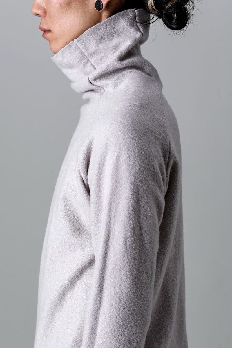 Pile Bottle Neck L/S Beige