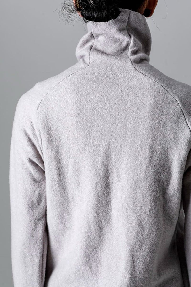 Pile Bottle Neck L/S Beige