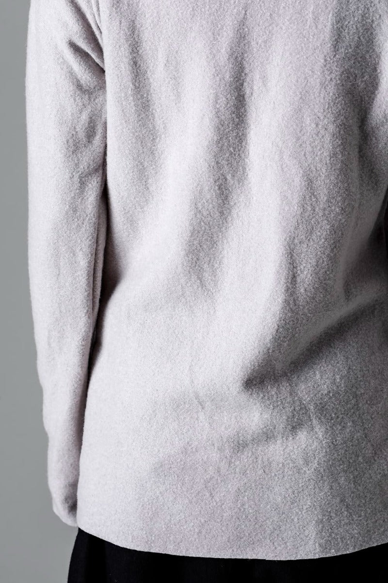 Pile Bottle Neck L/S Beige