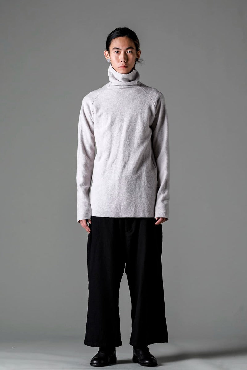 Pile Bottle Neck L/S Beige