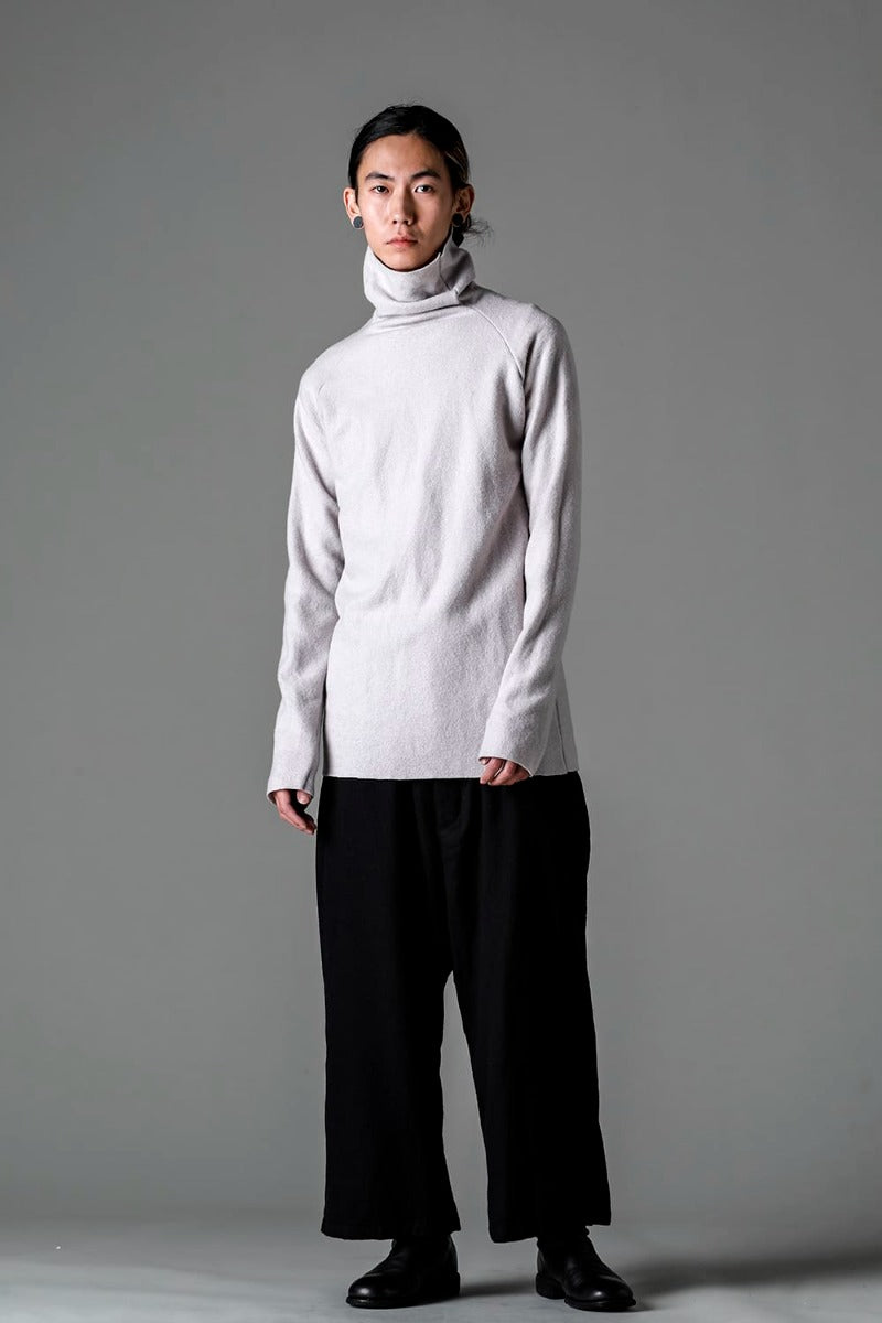 Pile Bottle Neck L/S Beige