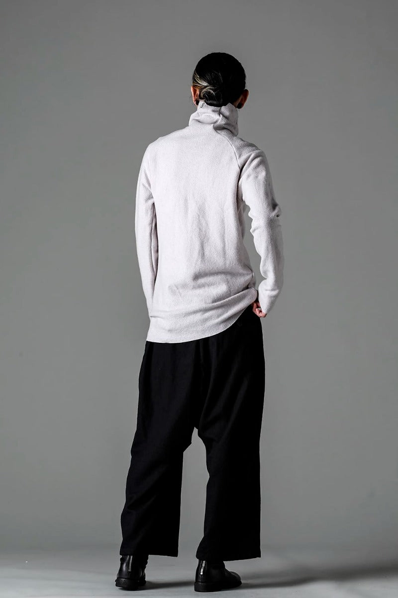 Pile Bottle Neck L/S Beige