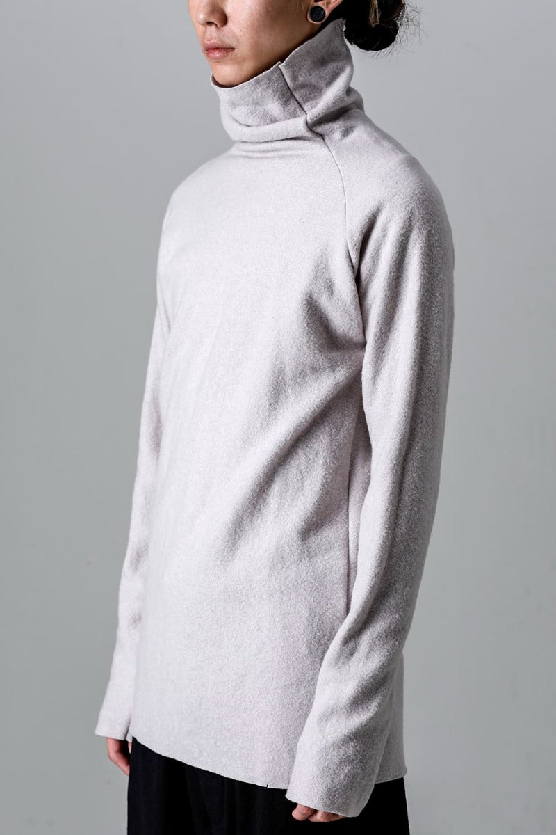 Pile Bottle Neck L/S Beige