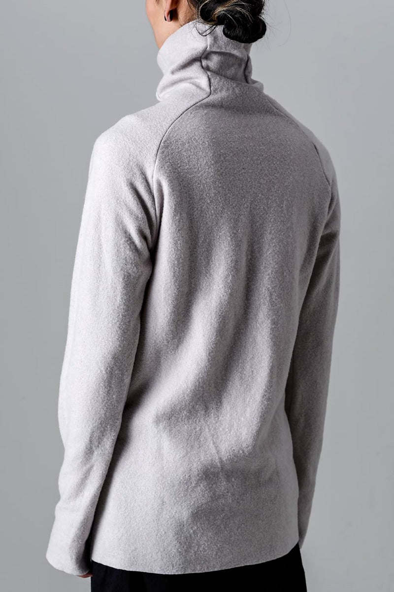 Pile Bottle Neck L/S Beige