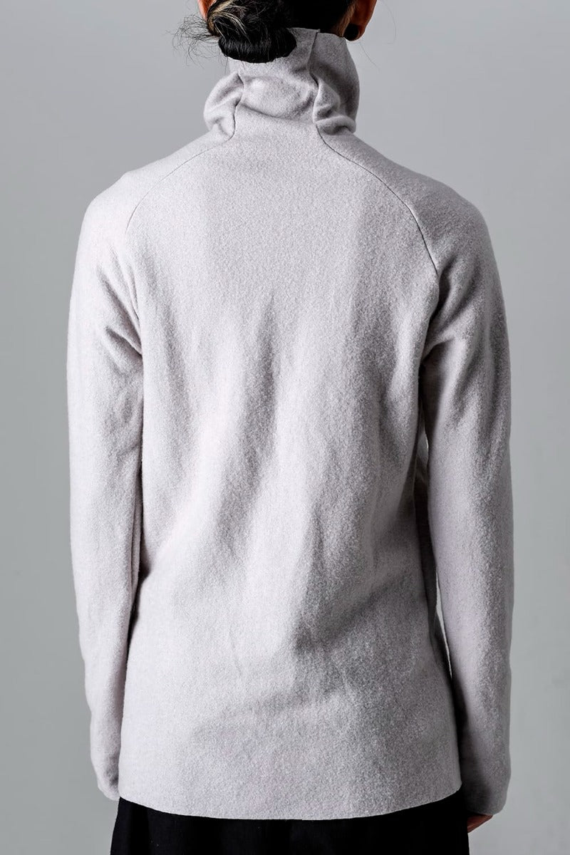 Pile Bottle Neck L/S Beige