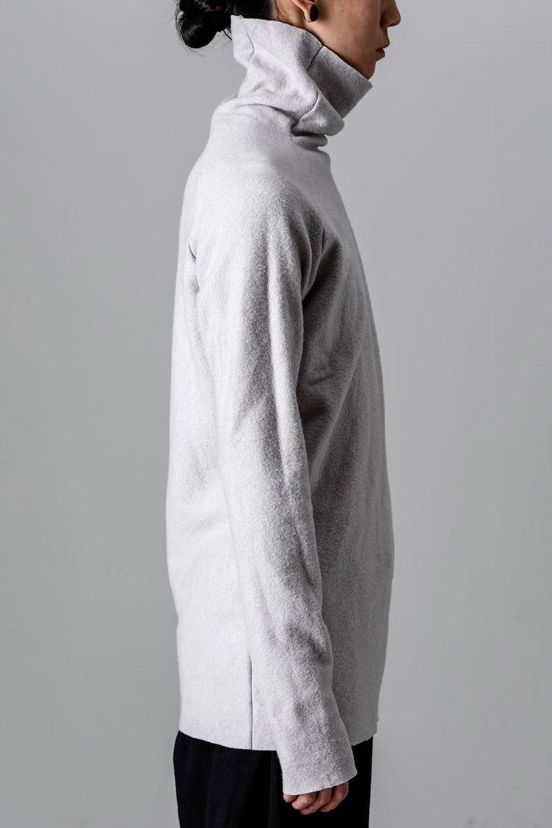 Pile Bottle Neck L/S Beige