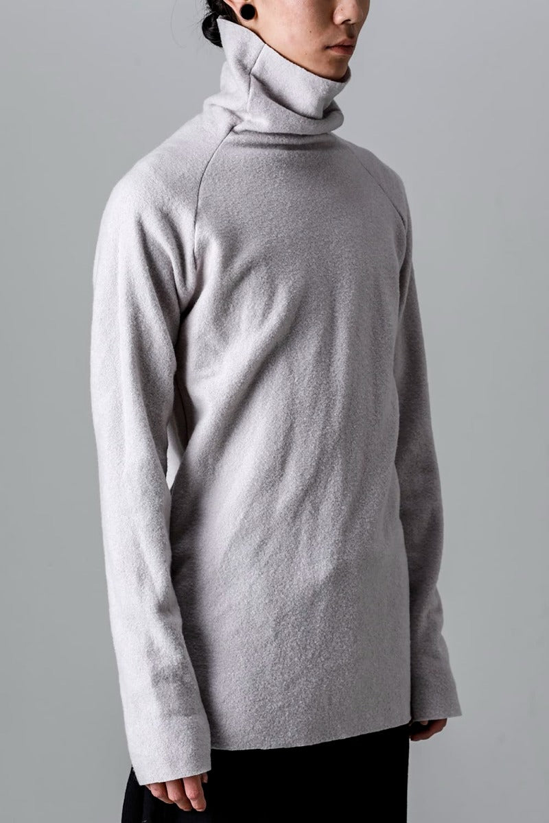 Pile Bottle Neck L/S Beige