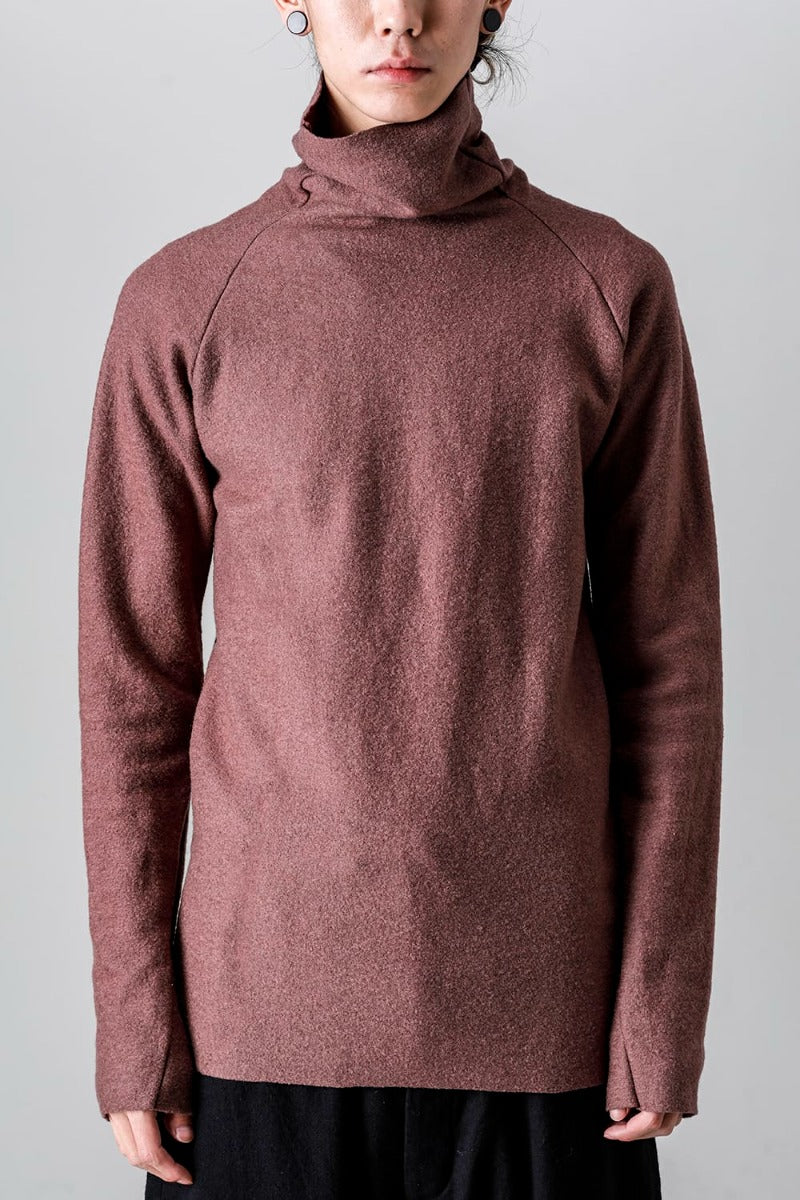Pile Bottle Neck L/S Ch/Brown