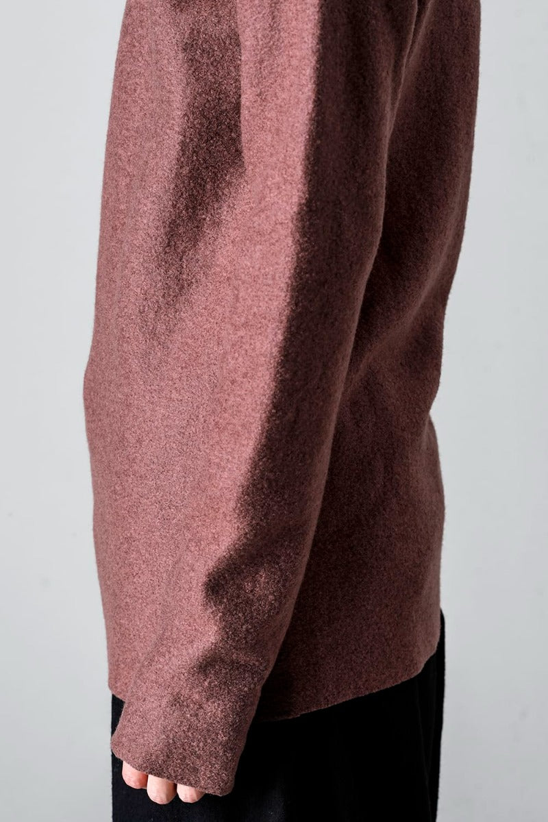 Pile Bottle Neck L/S Ch/Brown