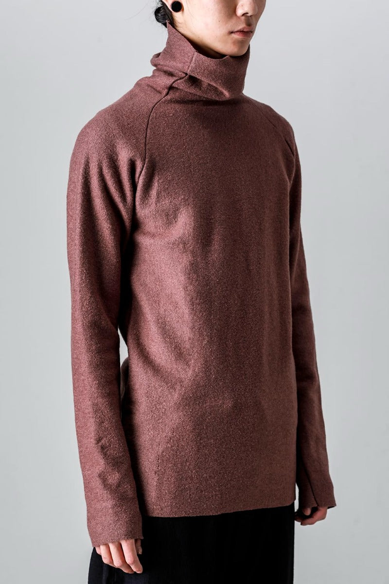 Pile Bottle Neck L/S Ch/Brown