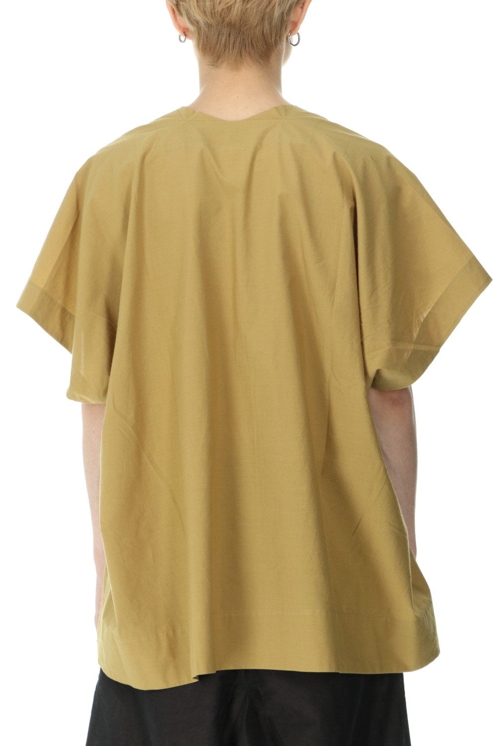 TUNIC#27 MUSTARD SOFT COTTON SHIRTING