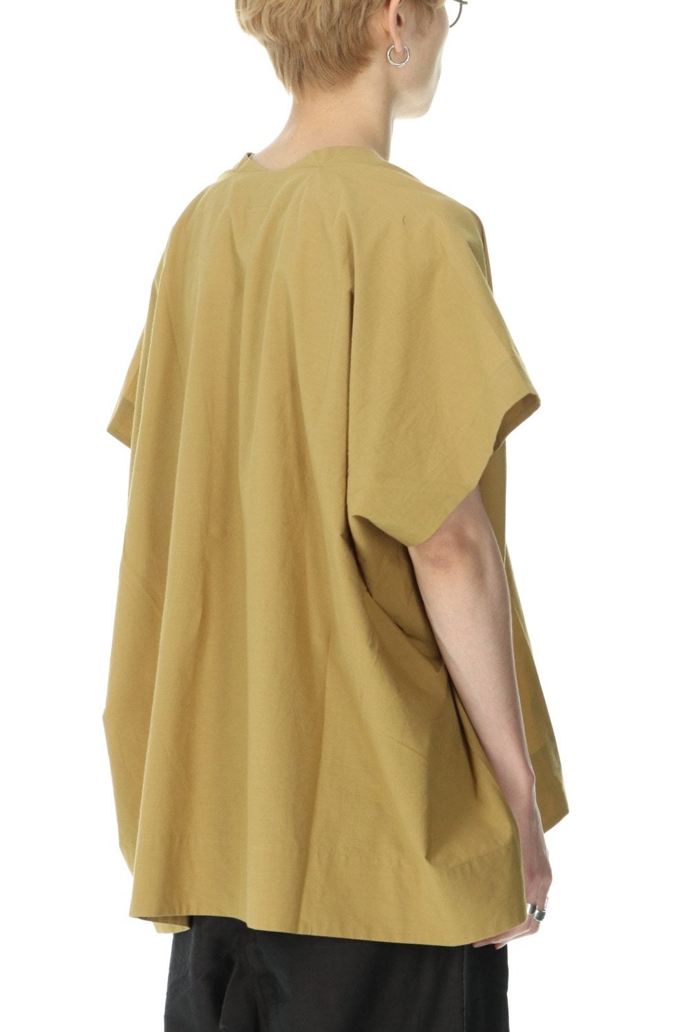 TUNIC#27 MUSTARD SOFT COTTON SHIRTING