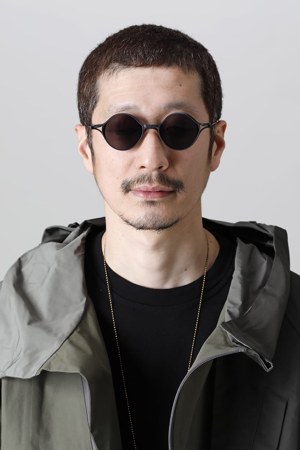 RIGARDS 10th Anniversary collaboration sunglasses BLACK / BLACK