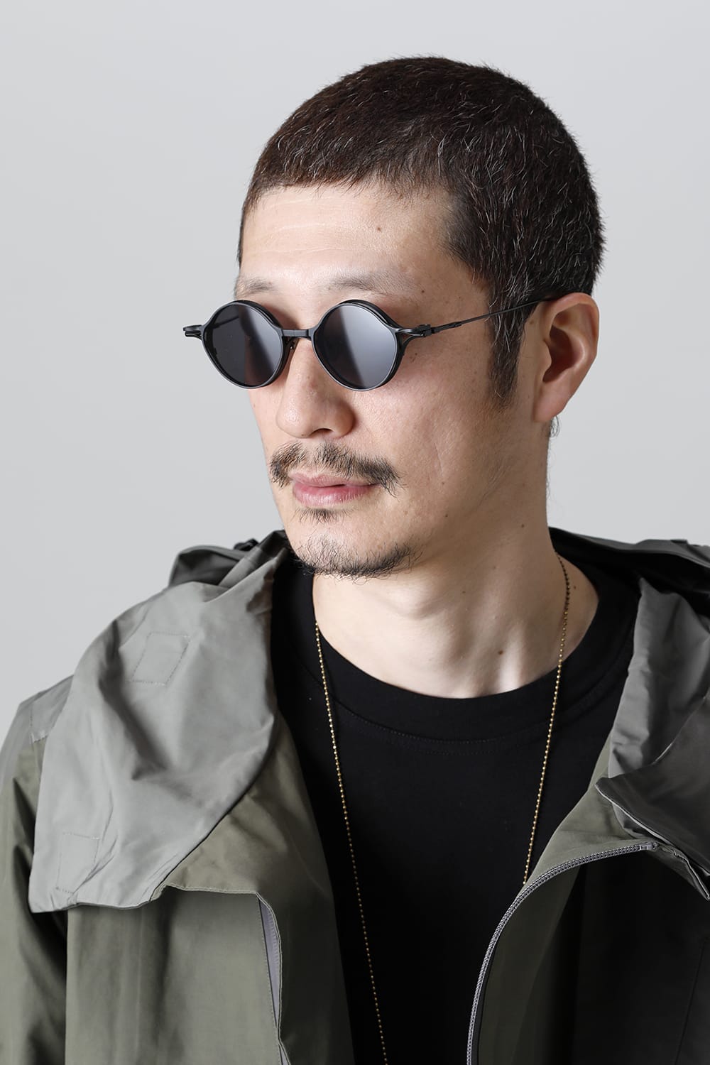 RIGARDS 10th Anniversary collaboration sunglasses BLACK / BLACK