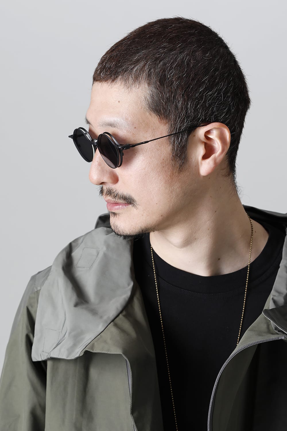 RIGARDS 10th Anniversary collaboration sunglasses BLACK / BLACK