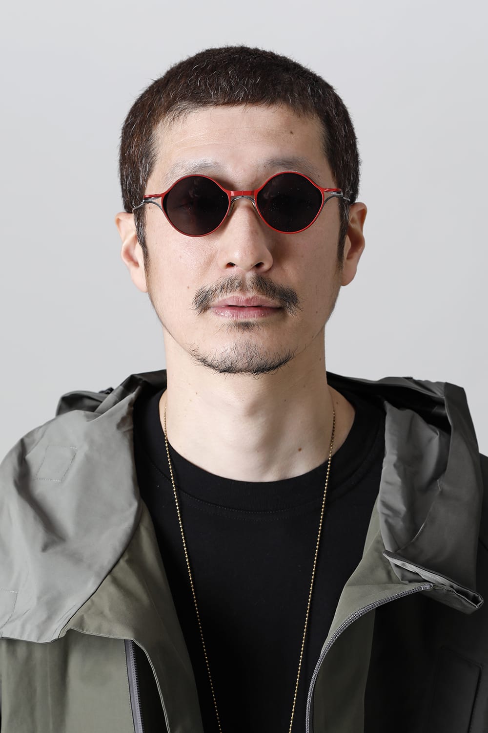 RIGARDS x The Viridi-anne 10周年 コラボレーション サングラス RG1022TVA / ヴィンテージブラック / レッド