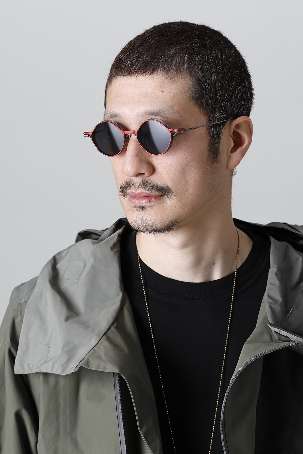 RIGARDS x The Viridi-anne 10周年 コラボレーション サングラス RG1022TVA / ヴィンテージブラック / レッド