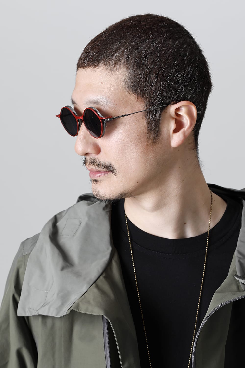 RIGARDS x The Viridi-anne 10周年 コラボレーション サングラス RG1022TVA / ヴィンテージブラック / レッド