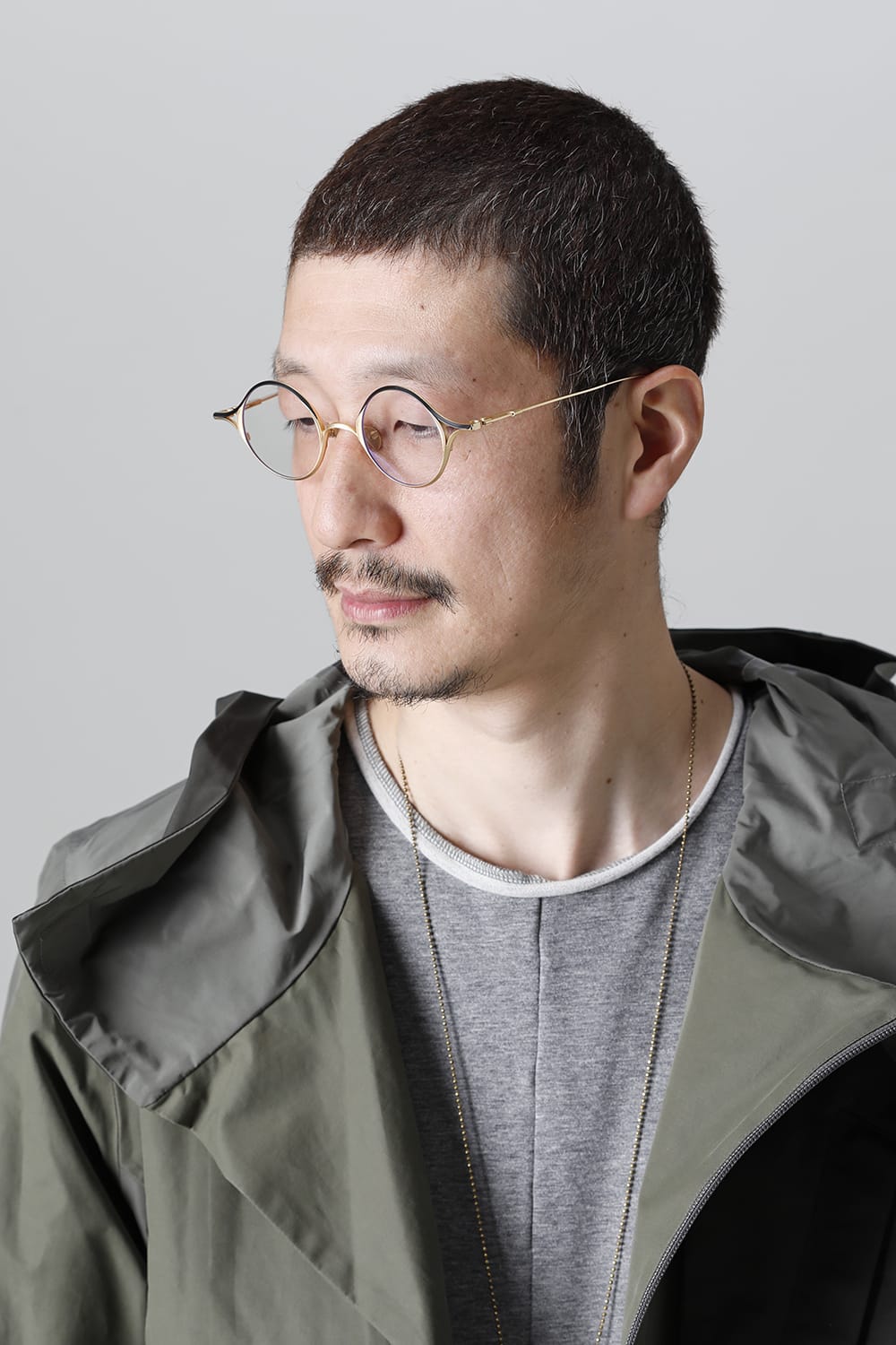 RIGARDS 10th Anniversary collaboration sunglasses GOLD+BLACK / BLACK