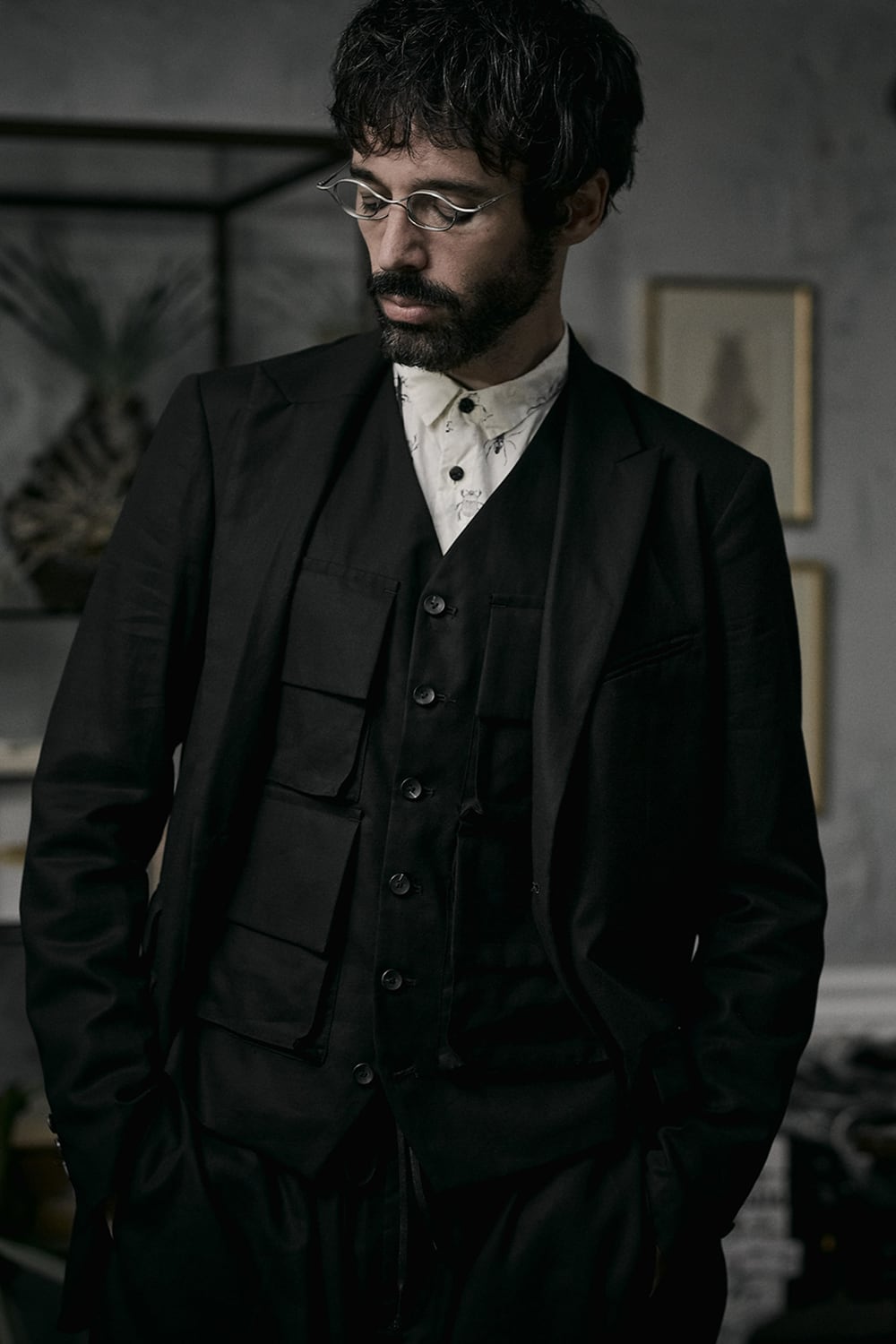 リガーズ コラボレーション アイウェアー シルバー