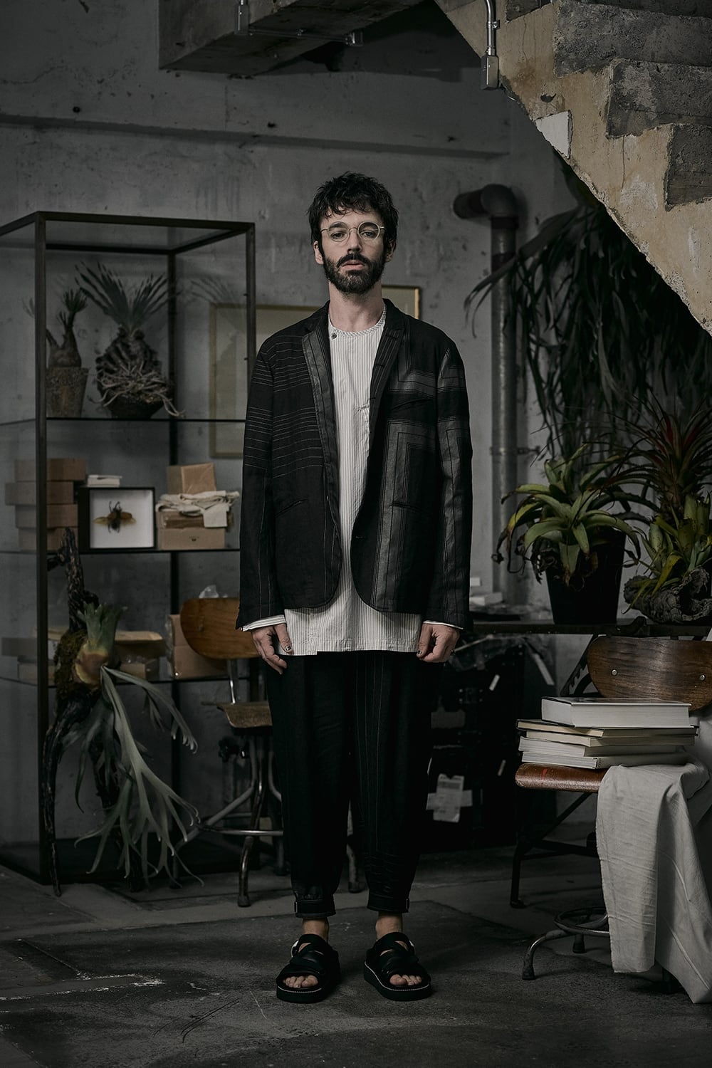 RIGARDS collaboration sunglasses - Matte Black / Black