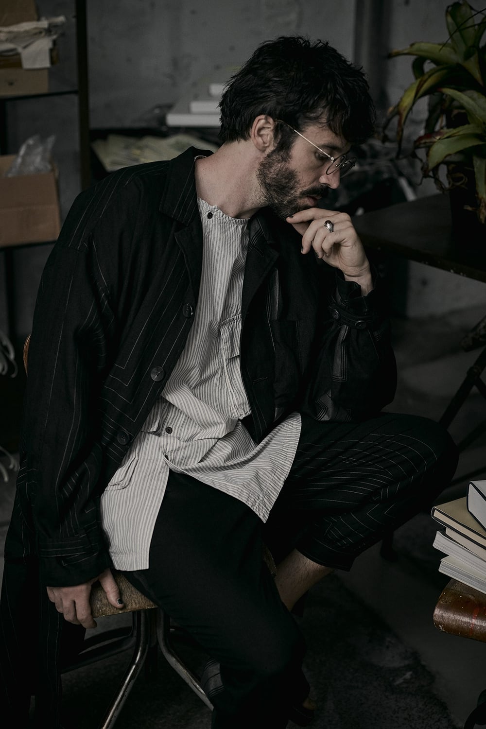 RIGARDS collaboration sunglasses - Matte Black / Black