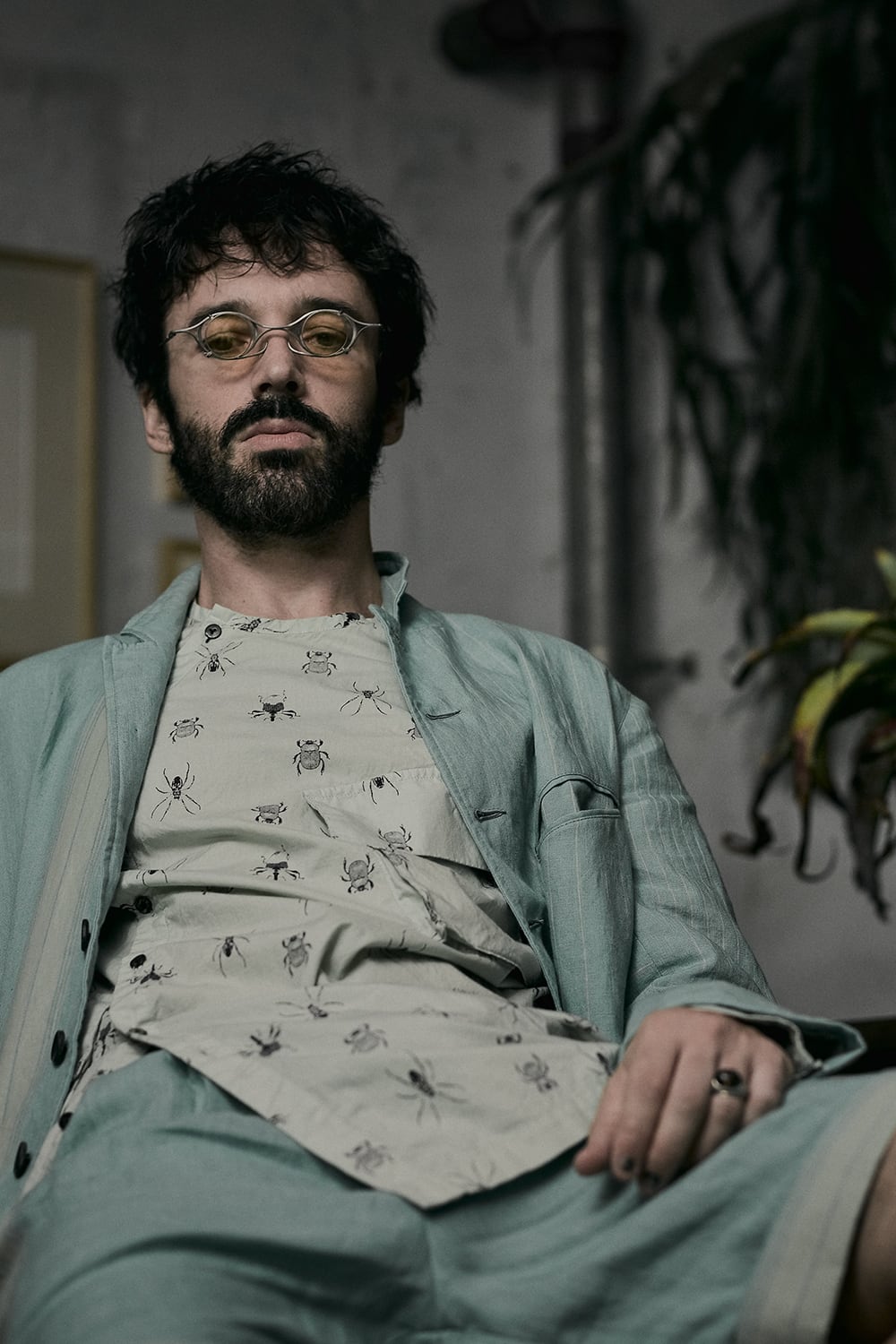 リガーズ コラボレーション アイウェアー シルバー