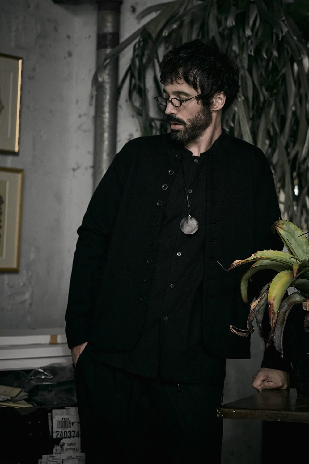 RIGARDS collaboration Shade clip - Silver Black