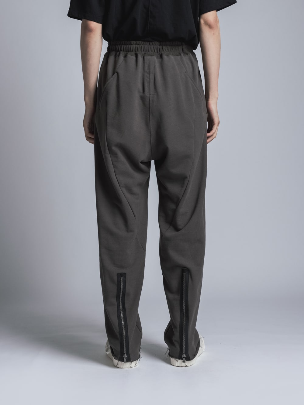 Sweat Wide Pants  Dark Gray