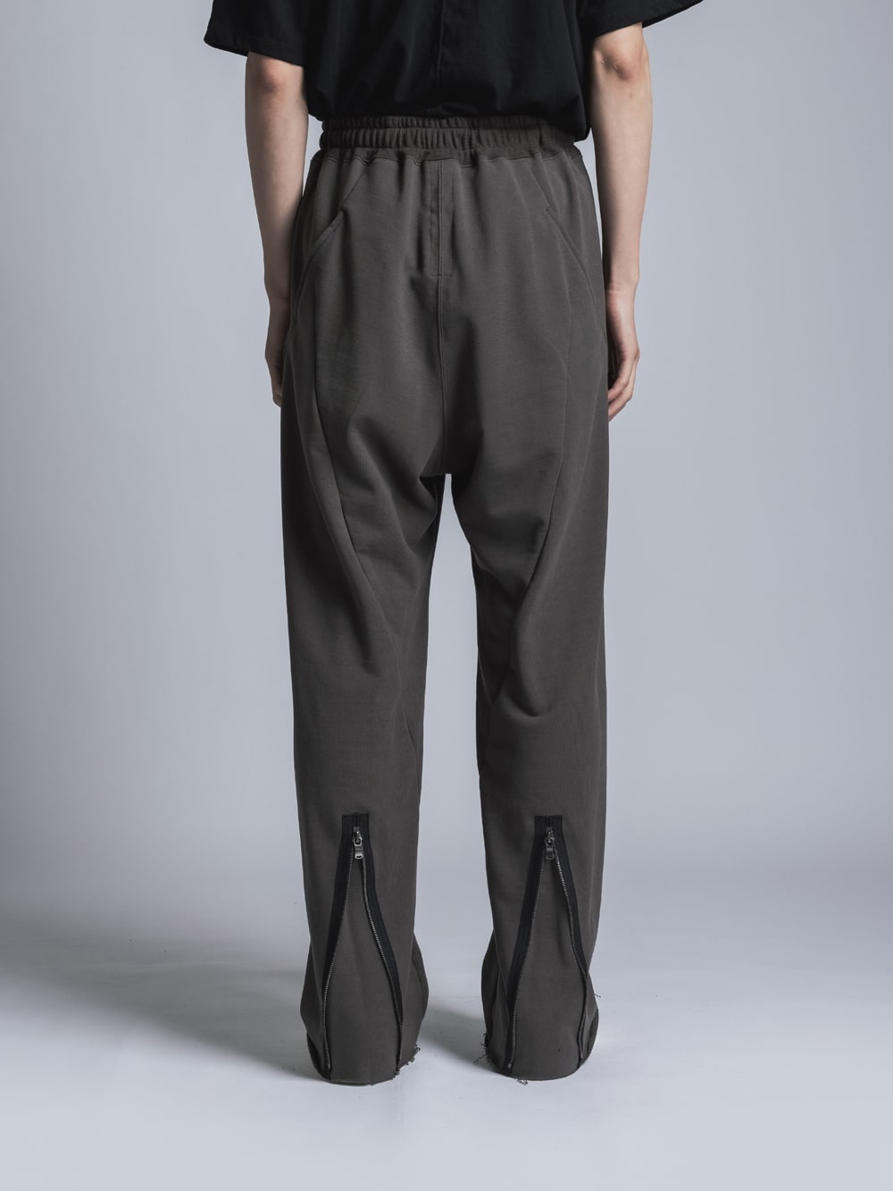 Sweat Wide Pants  Dark Gray