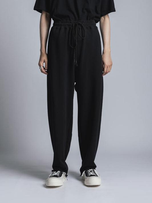 Sweat Wide Pants  Black